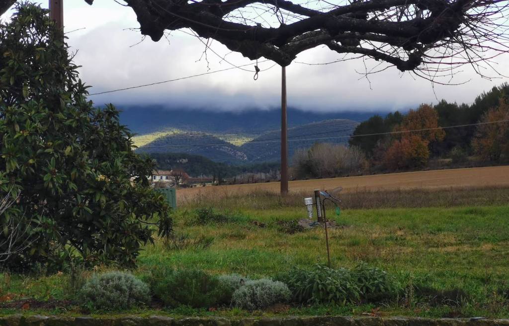 nuages sur le Luberon